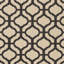 Tapis noir à motif géométrique Tangier-21412013