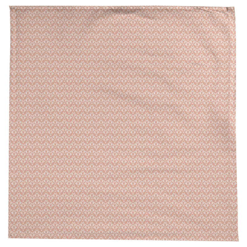 Nappe art déco Leffel, Orange