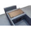 Canapé modulaire à 5 places avec console Titus-118609411