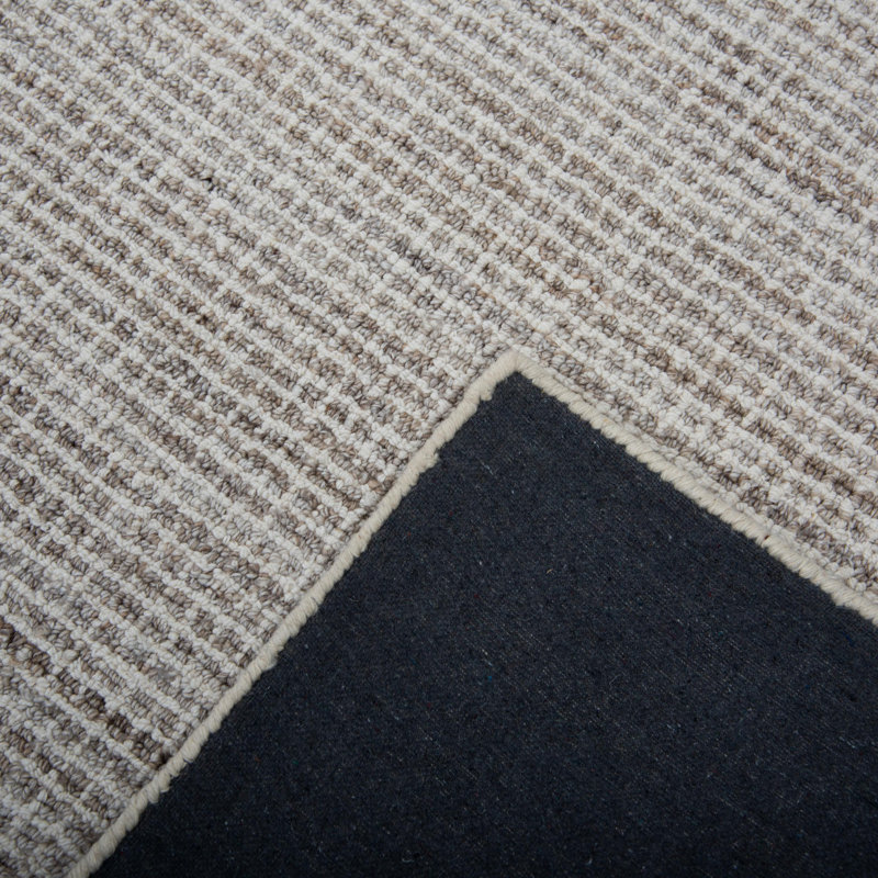 Tapis 100% laine touffeté à la main, Rectangle 7 pi 9 po x 9 pi 9 po