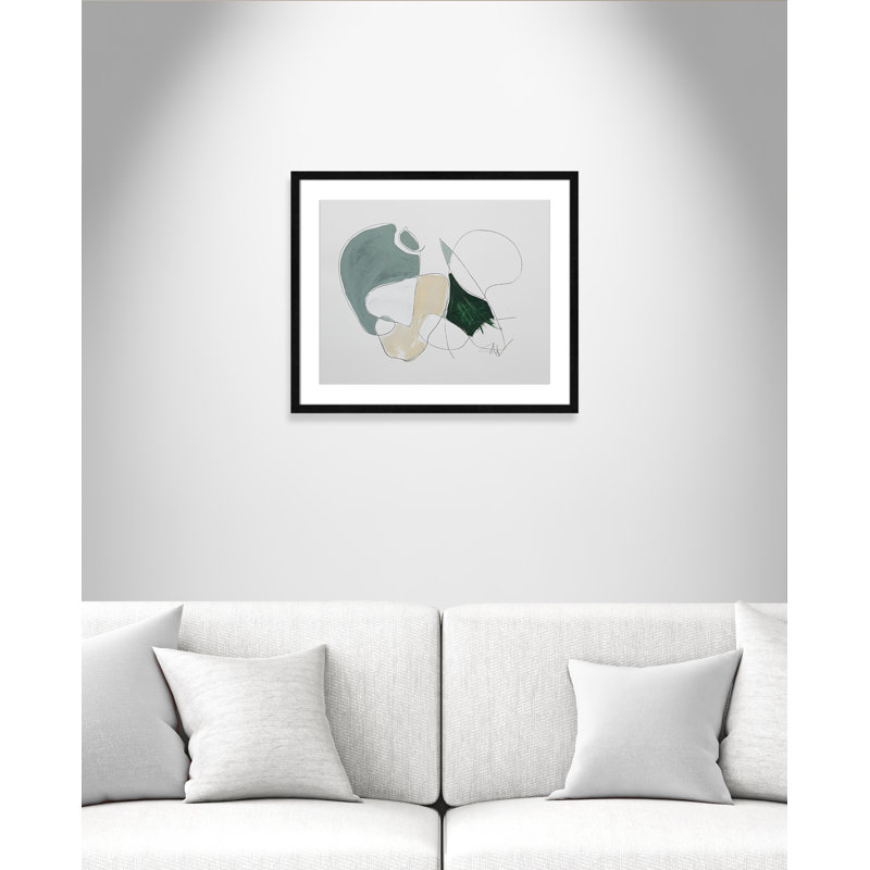 «Cannie Say It Is So So-I» par Filippo Ioco - reproduction d'un seul cadre, H 21,5 po x l 25,5 po x P 0,75 po, Cadre noir