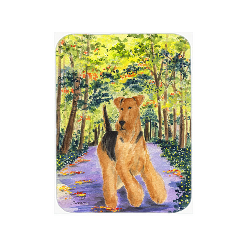 Planche à découper en verre airedale east urban home