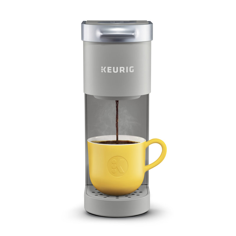 Cafetière à dosettes individuelles K-Cup K-Mini Keurig, gris
