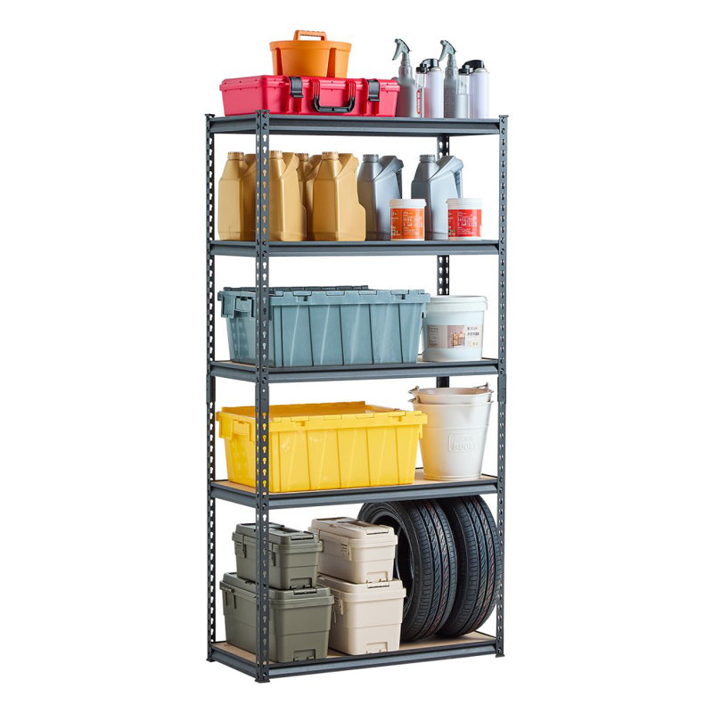 Metal Shelving Unit, 181.4cm H x 91.4cm W x 40.6cm D