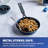 Granitestone Blue 5.5'' Nonstick Egg Pan with Rubber Grip Handle