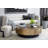 Sanay Pedestal Coffee Table - Gold