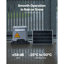 Ouvre-porte 280W à énergie solaire 1799lbs