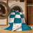Machine Washable Checkered Beige Area Rug-959501183