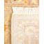 Tapis unique ivoire / brun noué à la main 2 pi 7 po x 14 pi 2 po Volf Eclectic