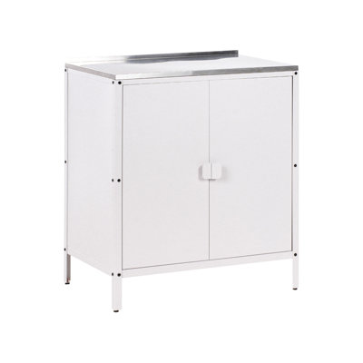 Outdoor Kitchen Cabinet VILAMA White