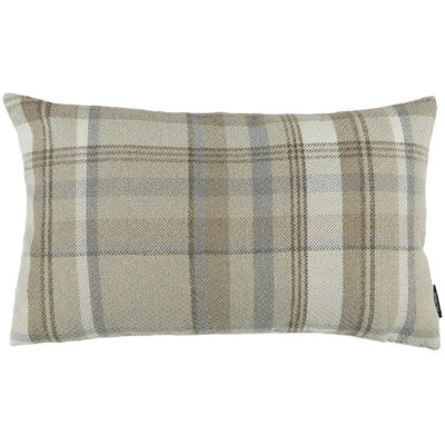Plaid Wool Blend Pillow Cover