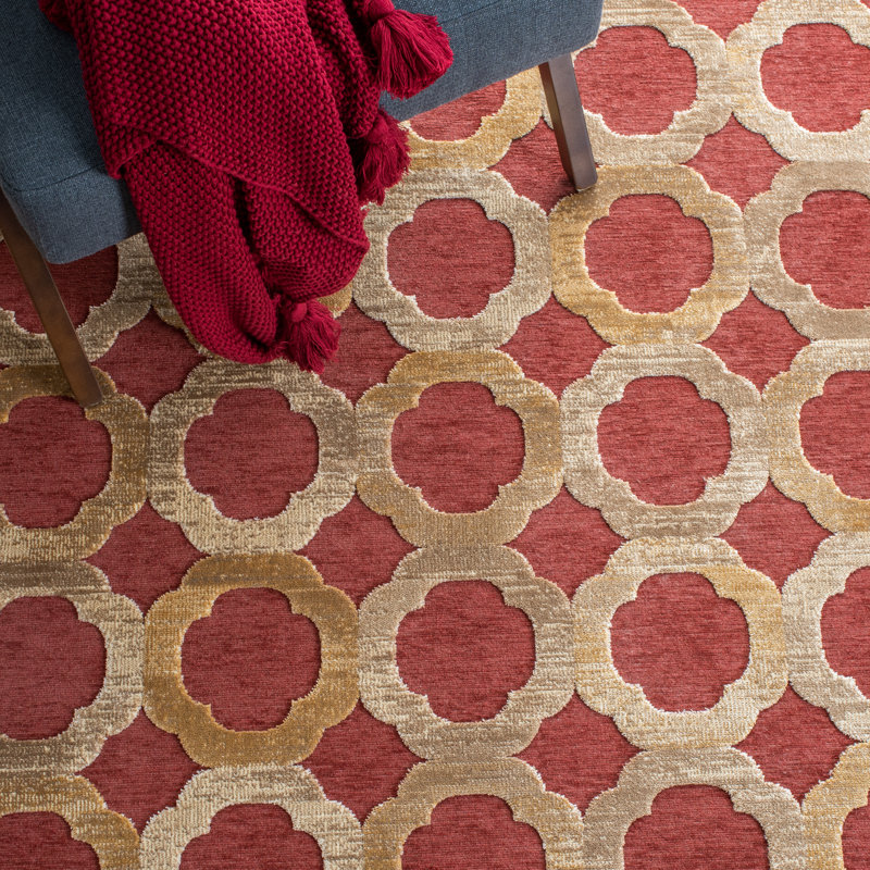 Tapis géométrique Alvyn Paradise Performance