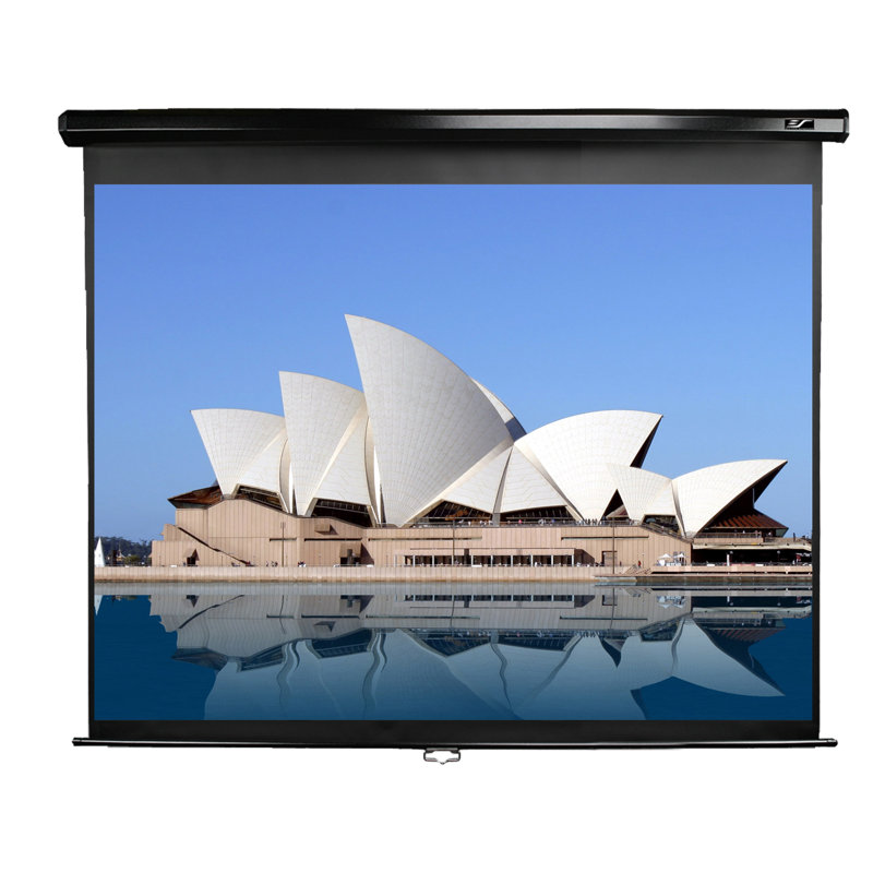 Manual Series White 150" Diagonal Manual Projection Screen