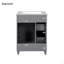 Meuble-lavabo 24 po avec lavabo en céramique, 2 tiroirs, 1 porte à fermeture en douceur-117193965-117193967