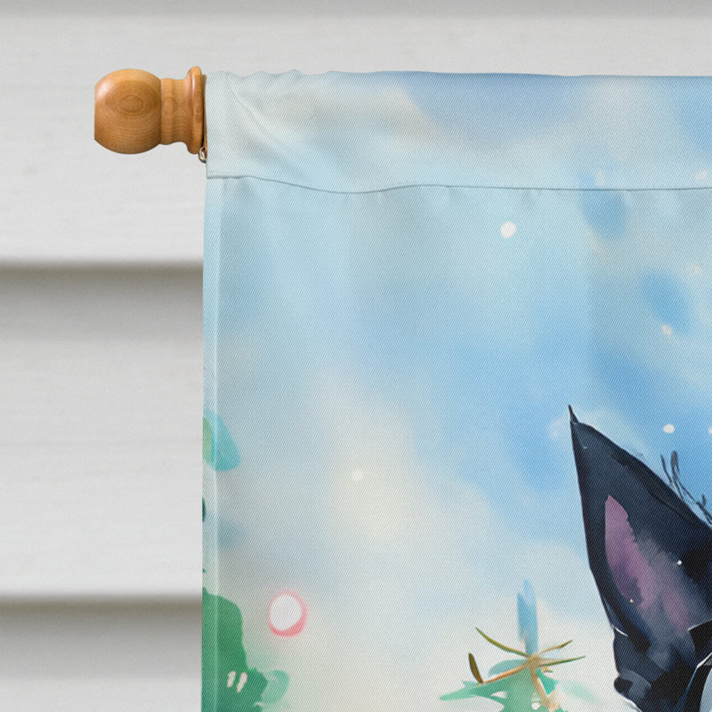 Double Sided Polyester Christmas, 40'' H x 28'' W