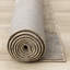 Tapis géométrique neutre beige, taupe, Lecreasha-782767629