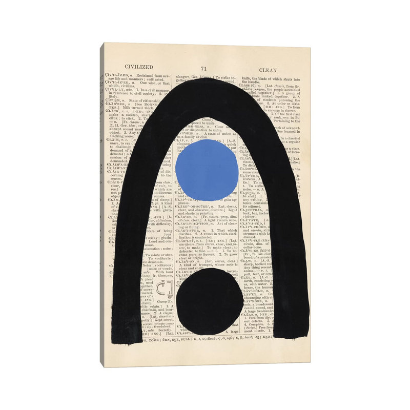 Modern Quotation III by Renée Stramel - Wrapped Canvas Gallery-Wrapped Canvas Giclée, 30.48 cm H x 20.32 cm W