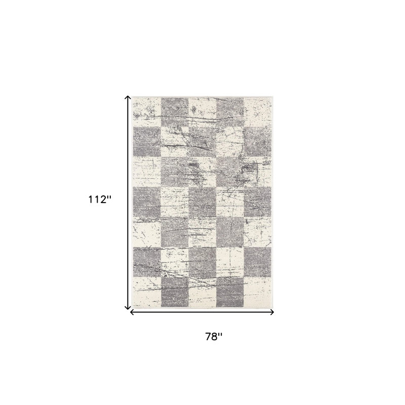 Rug Branch Ahjanay Collection Modern Rug, Rectangle 7' x 9'