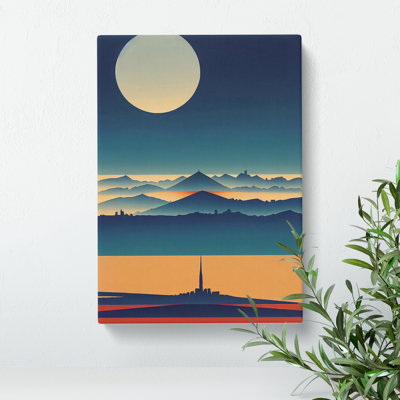 The Abstract Mountain Landscape No.4 - Wall Art