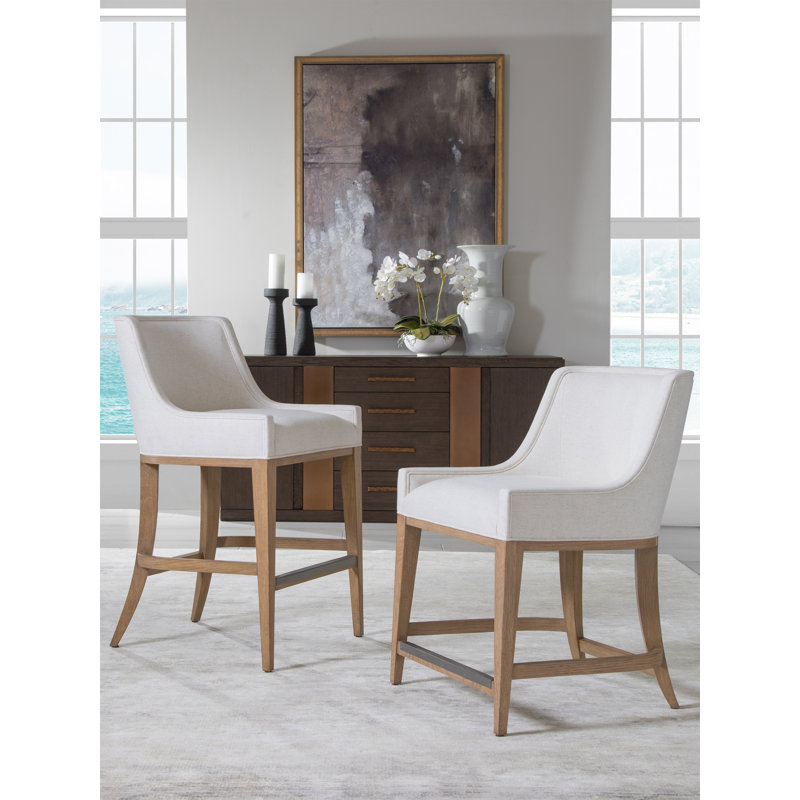 Simpatico Upholstered Stool, Bar Stool (30.5" Seat Height)