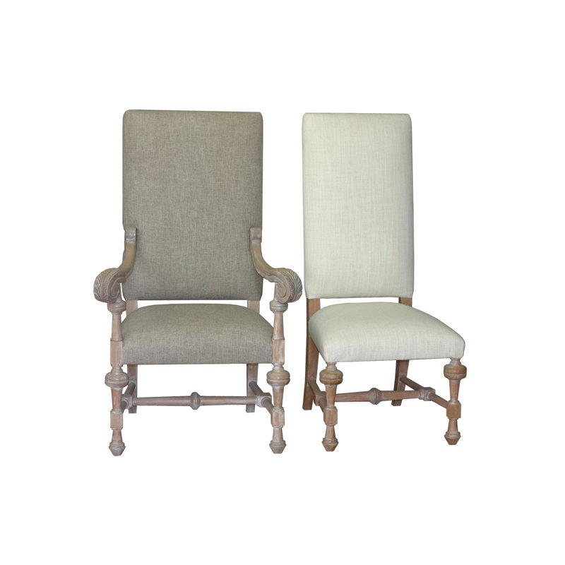 Chaise d'appoint rembourrée Lenora