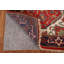 Tapis de couloir oriental rouge 3x8