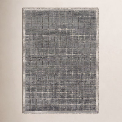 Jacey Hand Loomed Wool Blend Area Rug