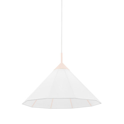 Luminaire suspendu conique à 1 lumière