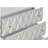 Metallic Silver and Champagne 3-Drawer Console Cabinet