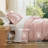 Bedsure Pale Blush Duvet Cover Twin Size - Soft Double Brushed Bedding Set for Kids & Adults（Set of 3）-109724491-109724468