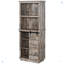 Armoire de rangement Pantry avec porte de grange coulissante