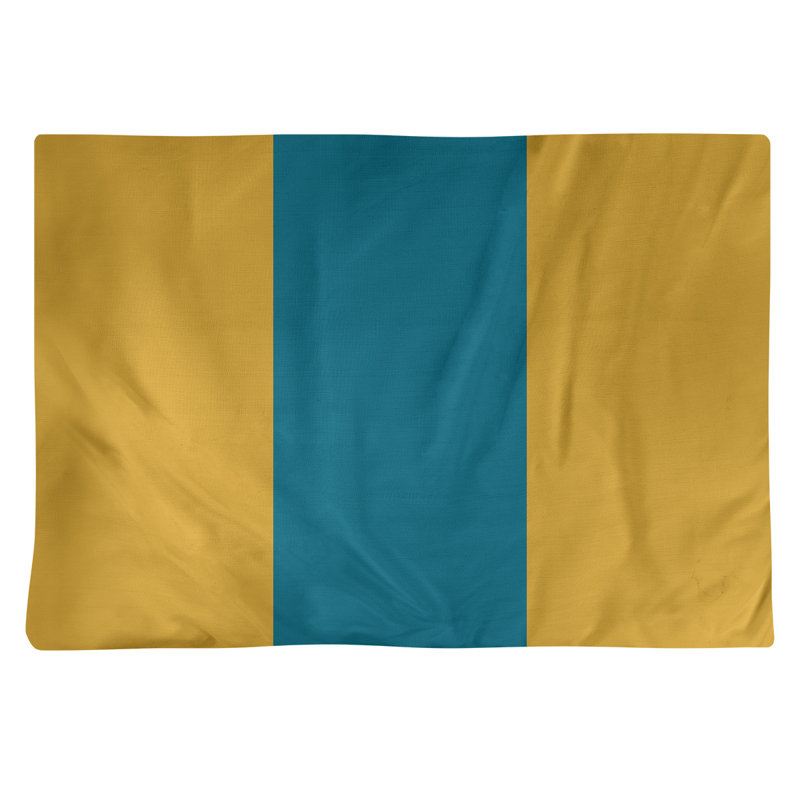 Récapitulatif en coton 18" retour football Jacksonville, Doré / turquoise