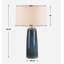 Orren Ellis Berdena Deep Blue Table Lamp