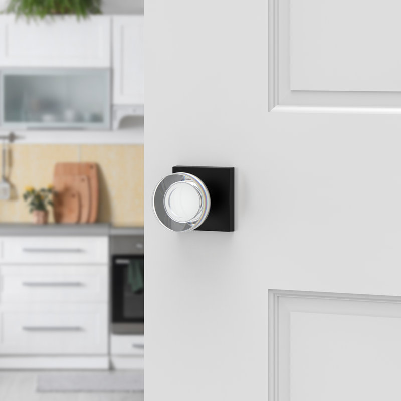 2.5625 X 2.5625 X Round, Satin Black, Passage