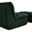 Méridienne moderne compressée avec repose-pieds, fauteuil inclinable en velours côtelé pour petits espaces, salon ou chambre à coucher-1562374207