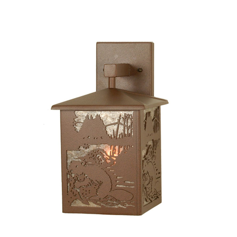 Beaver At Work 1 - Light Armed Sconce