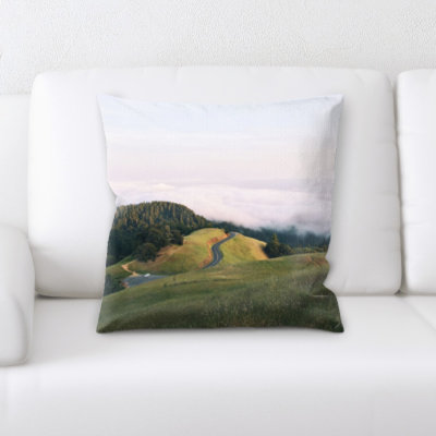 Microsuede Throw Pillow