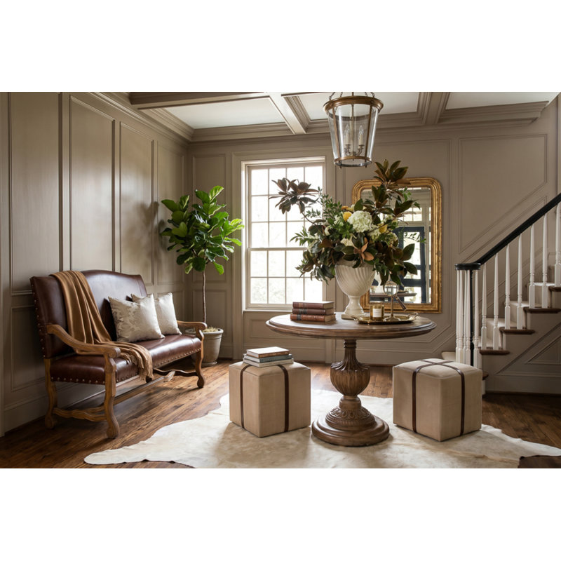 Italian Leather Settee