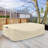 600D PVC Cold-Resistant Waterproof Outdoor Furniture Cover,Beige
