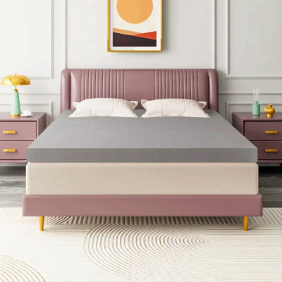 Extra Firm Mattress Topper - High Density Firm Foam Bed Topper, Certipur-Us Certified For Back Support & Pressure Relief