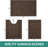 Carnlougherin Microfiber / Microsuede Non-Slip Bath Rug-1777770946