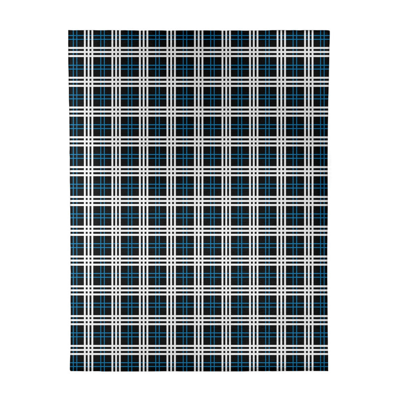 Plaid Indoor Rug, Rectangle 8' x 10'