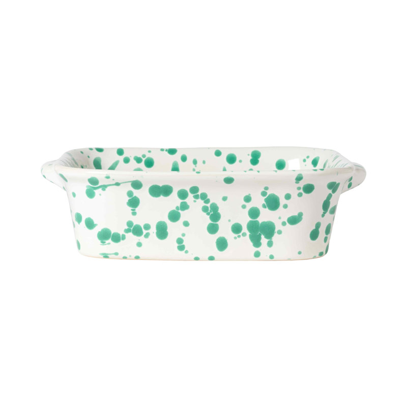Rafaela Baker, Sage Green/White, 10.5" x 9.38"