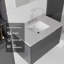 Single Bathroom Vanity with Cultured Marble Top-1230496039