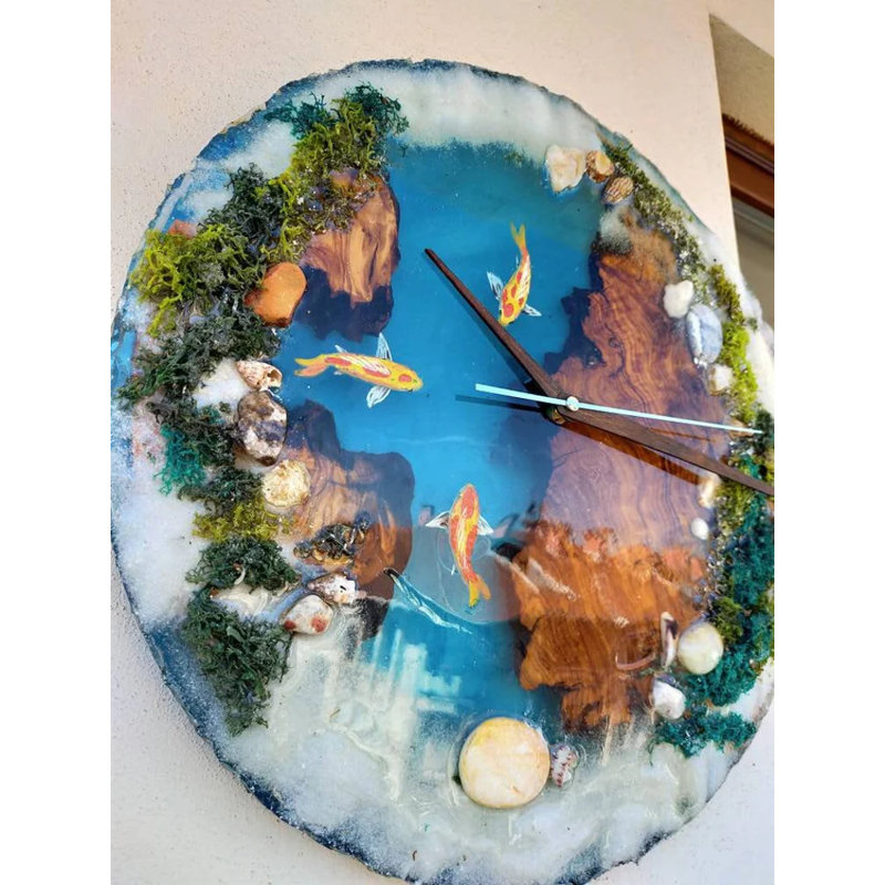 Horloge murale Molinaro, 32" H x 32" W x 2" D