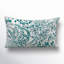 Liza Pillow Cover & Insert Rectangle in Blue/Green/Teal/White