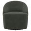 Fauteuil pivotant tonneau Toril Hunter Green-376480495