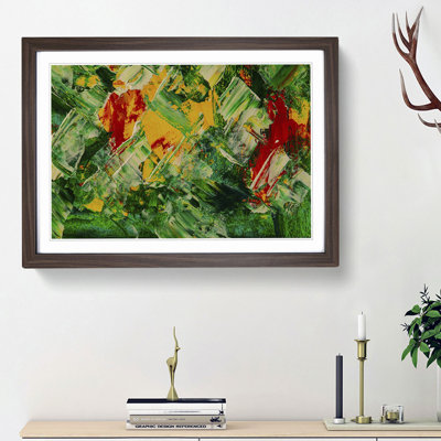 Abstract Art Painting Vol.188 by S.Johnson - Framed Print