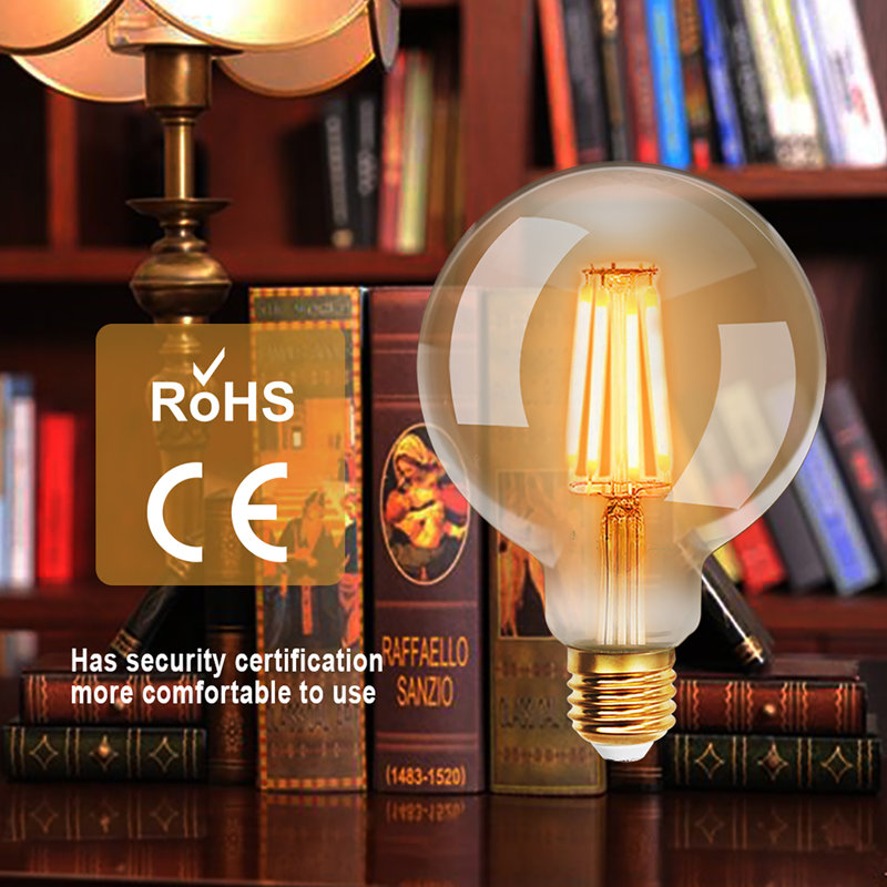 2-Pack 6W LED Light Bulbs