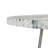 Solid Wood Top Metal Base Dining Table-840772852